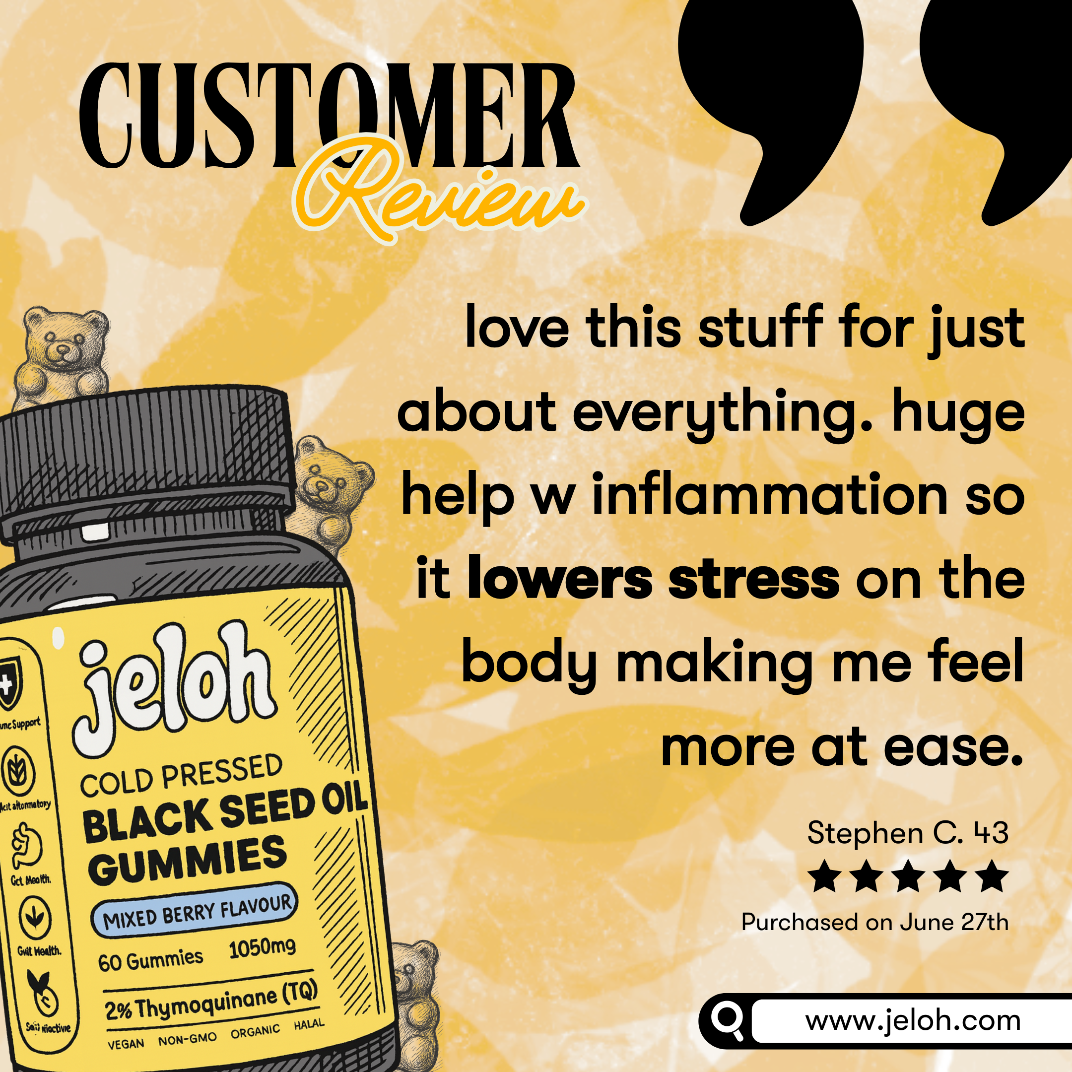 Black Seed Oil Gummy